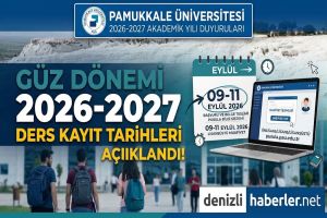 Pamukkale Üniversitesi Hazırlık Sınıfından 1. Sınıfa Geçen Öğrenciler İçin Muafiyet Başvuru Tarihlerini Açıkladı