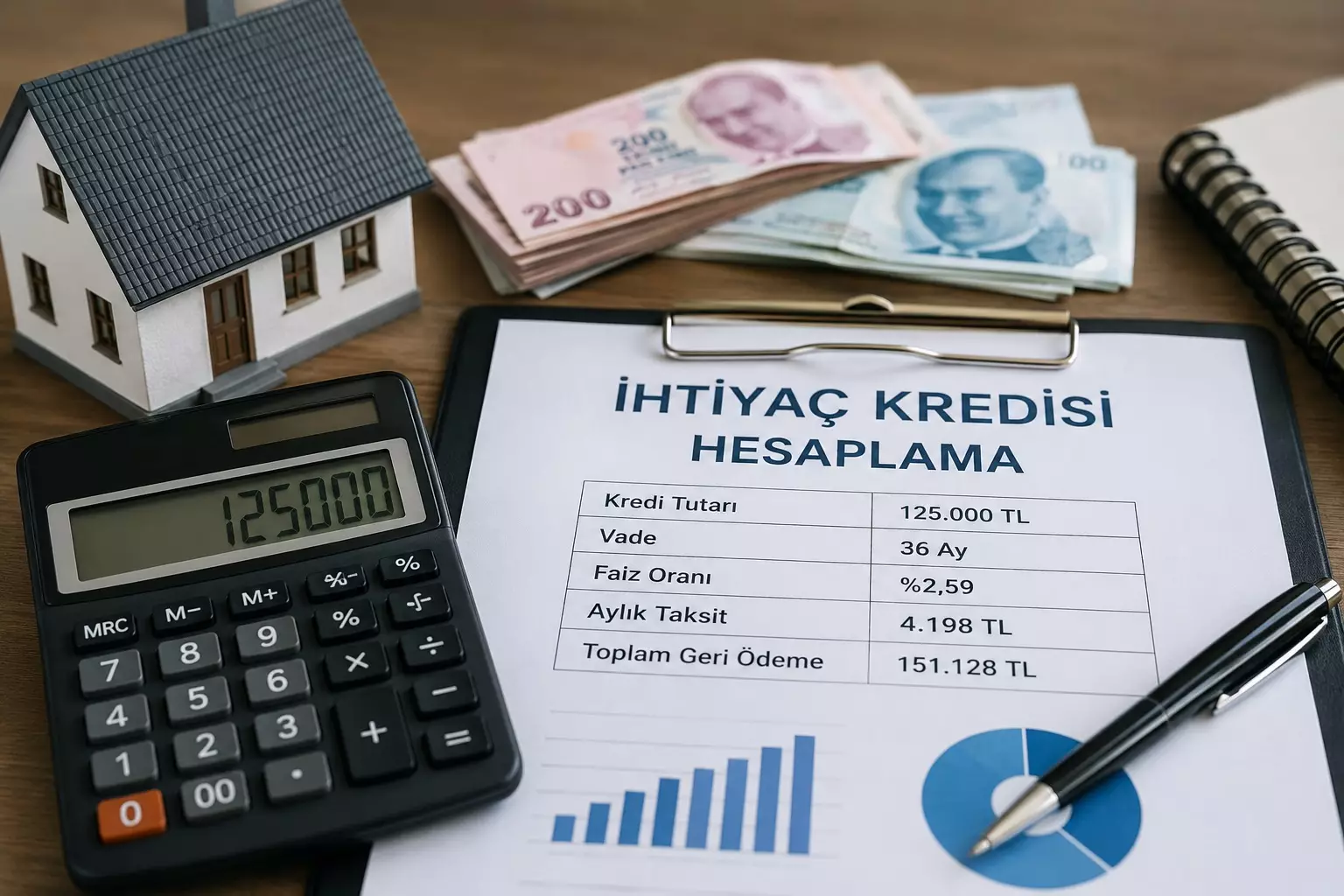 İhtiyaç Kredisi Hesaplama: Kredi Maliyetini Anlamanın En Kolay Yolu