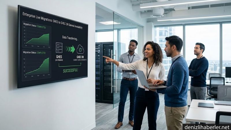 Enterprise Live Migrations GHES’ten GHEC DR’ye Taşımalarda Genel Kullanıma Açıldı