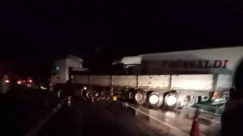 Denizli'de Yoğun Yağışlar Trafik Kazalarına Neden Oldu