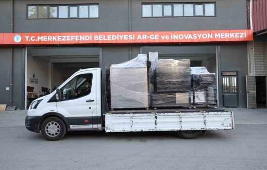 Merkezefendi Belediyesi'nden Eskişehir'e 31. Mama Makinesi Teslimatı Gerçekleşti