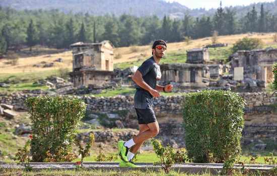 Pamukkale'de Lykos Yarı Maratonu ile Sporcular Bir Araya Geldi