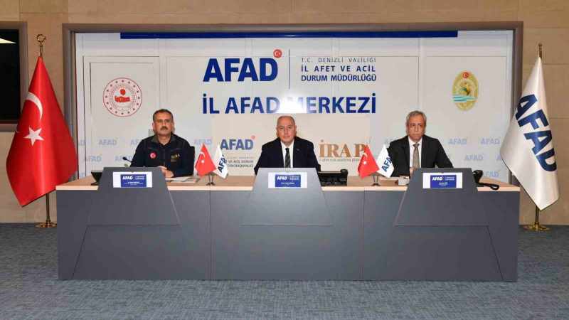 Denizli'de Afet Risklerini Azaltmak İçin Alınacak Önlemler Gündeme Alındı