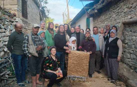 Çal'da Bulunan Eşsiz Mısır Kapçığı Hasır Dokuma Örneği