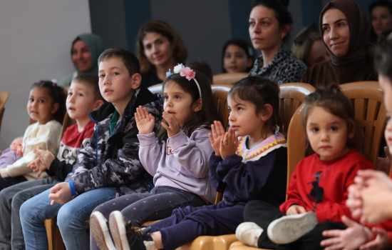 Çocuklar, hayal gücünü besleyen eğlenceli bir ara tatil deneyimi yaşadı