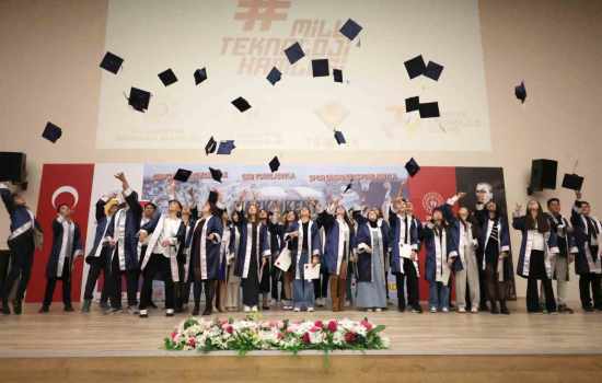 Deneyap Denizli Programı İlk Mezunlarını Törenle Ağırladı