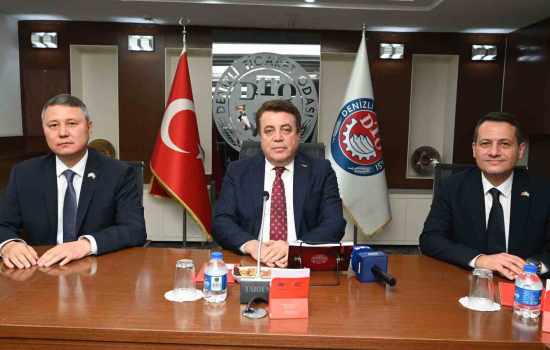 DTO, Kazakistan İzmir Başkonsolosu ile Önemli Görüşmeler Gerçekleştirdi
