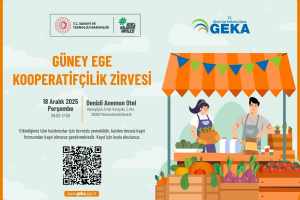 GEKA, Güney Ege Kooperatifçilik Zirvesi'ne ev sahipliği yapacak!