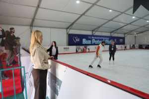 Merkezefendi’de Yeni Buz Pateni Pisti Hizmete Girdi