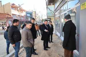 Tavas İlçe Merkezinde Altyapı Çalışmaları Hız Kesmeden Sürüyor