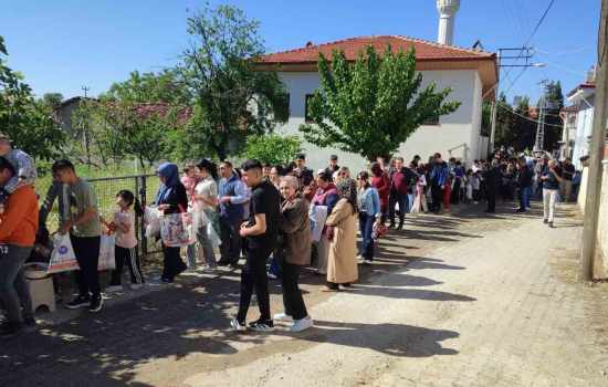 Asırlık 'Çörek Derme' Geleneği: Lezzetler Bir Araya Geldi
