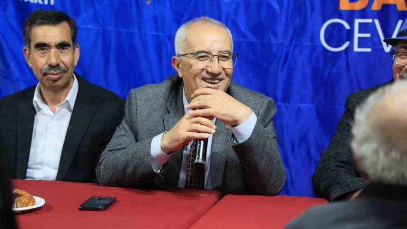 Başkan Arslan, Kızılyaka Mahallesi'nde Halkla Buluştu