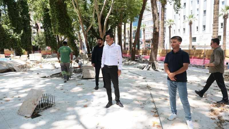 Başkan Çavuşoğlu, Candoğan Parkı'nda Yerinde Değerlendirme Yaptı