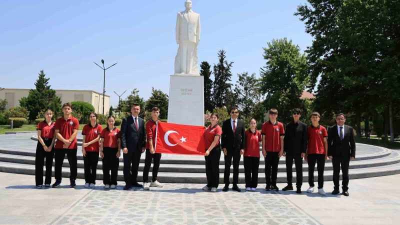 Çameli Delegasyonu, Kardeş Şehir Protokolü çerçevesinde Azerbaycan'da Çeşitli Görüşmeler Gerçekleştirdi