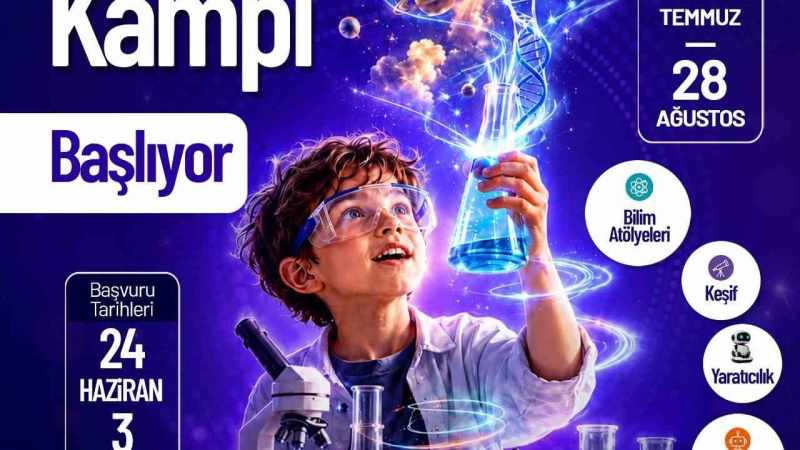 Denizli Büyükşehir Belediyesi'nden Bilim Dolu Yaz Kampı Fırsatı
