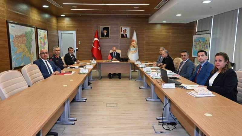 Denizli'de Okul Çevreleri ve Güvenliği İçin İl Yürütme Kurulu Toplantısı Düzenlendi