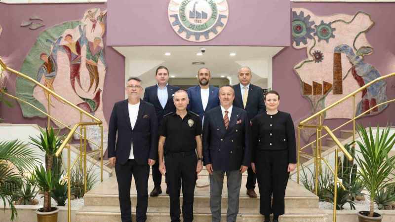 Denizli Emniyet Müdürü Sağdıç, Denizli OSB Yönetimini Kutlamak İçin Ziyaret Gerçekleştirdi