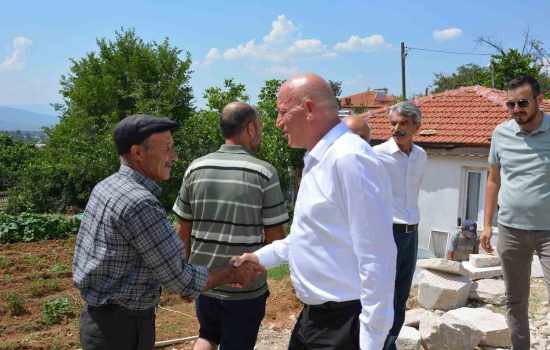 Başkan Kumral, Mahallelerde Devam Eden Çalışmaları Yerinde Gözlemledi