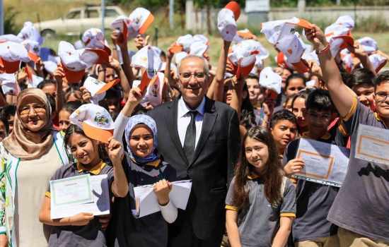 Çamelili Öğrenciler, Şırnak’taki Arkadaşlarıyla Karnelerini Kutladı