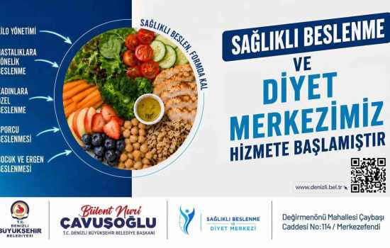 Denizli Büyükşehir'den Vatandaşlara Ücretsiz Diyetisyen Desteği!