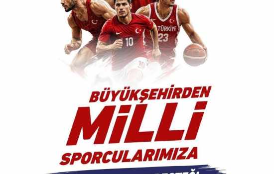 Denizli Büyükşehir Belediyesi'nden milli sporculara ulaşımda bedava destek!