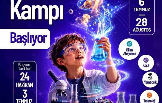 Denizli Büyükşehir Belediyesi'nden Bilim Dolu Yaz Kampı Fırsatı