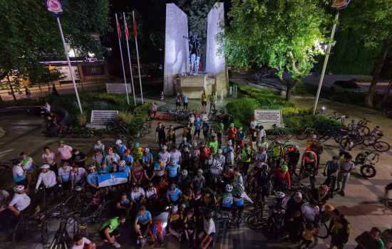 Denizli'de 400 Bisiklet Tutkunu Birlikte Yola Çıktı