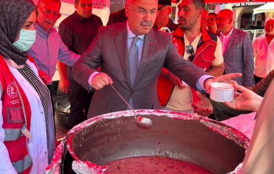 Denizli'de Muharrem Ayı'nın Bereketi Aşure ile Kutlandı