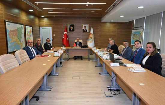 Denizli'de Okul Çevreleri ve Güvenliği İçin İl Yürütme Kurulu Toplantısı Düzenlendi