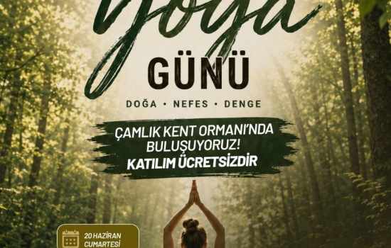 Denizli, Dünya Yoga Günü'nde Çamlık'ta Toplanıyor