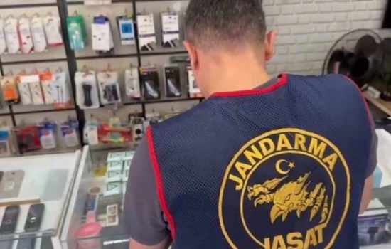Denizli'de gerçekleştirilen 'Patates Hat' operasyonunda 186 kaçak hat ele geçirildi
