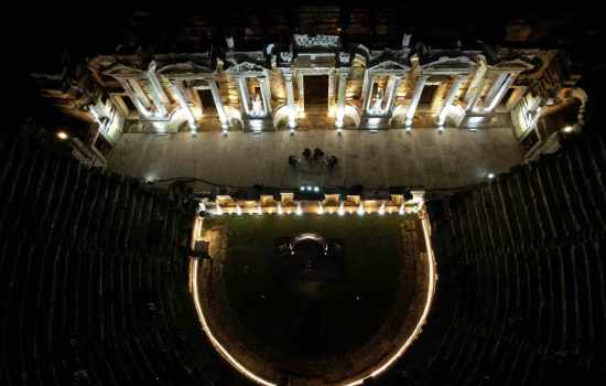 Hierapolis'te Gece Müzeciliği Yeni Sezonuyla Kapılarını Açtı
