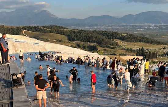 Pamukkale, Bayram Döneminde 113 Bin Misafiri Ağırladı