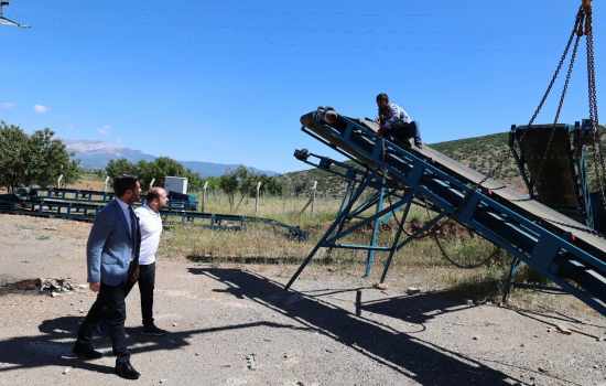 Tavas Belediyesi'nin Üretim Tesisi Açılışa Hazırlanıyor