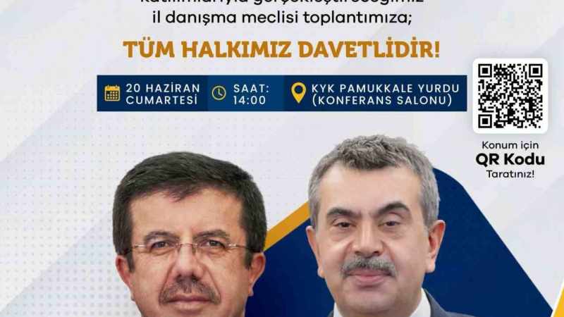 Milli Eğitim Bakanı Yusuf Tekin, Denizli’ye Ziyaret Gerçekleştiriyor