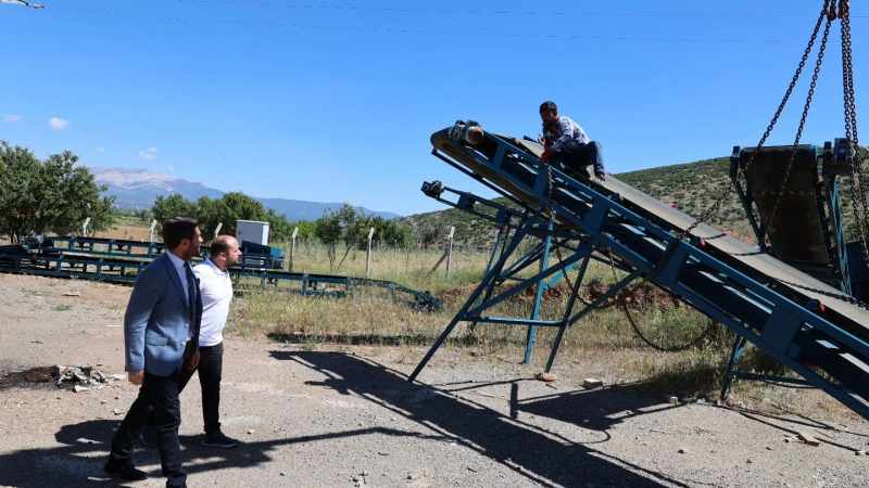 Tavas Belediyesi'nin Üretim Tesisi Açılışa Hazırlanıyor