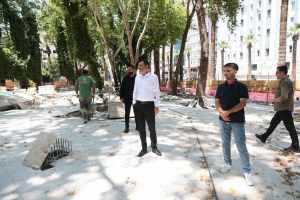 Başkan Çavuşoğlu, Candoğan Parkı'nda Yerinde Değerlendirme Yaptı