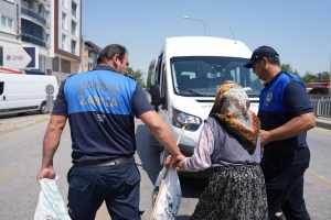 Denizli Büyükşehir Zabıtası, Dilencilere Göz Açtırmıyor