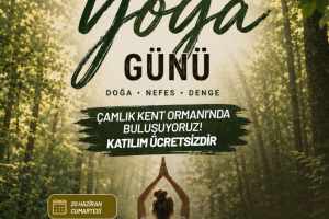 Denizli, Dünya Yoga Günü'nde Çamlık'ta Toplanıyor