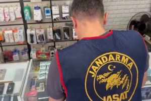 Denizli'de gerçekleştirilen 'Patates Hat' operasyonunda 186 kaçak hat ele geçirildi