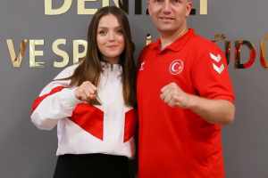 Denizlili atlet, Almanya'da olimpiyat madalyası için ter dökecek