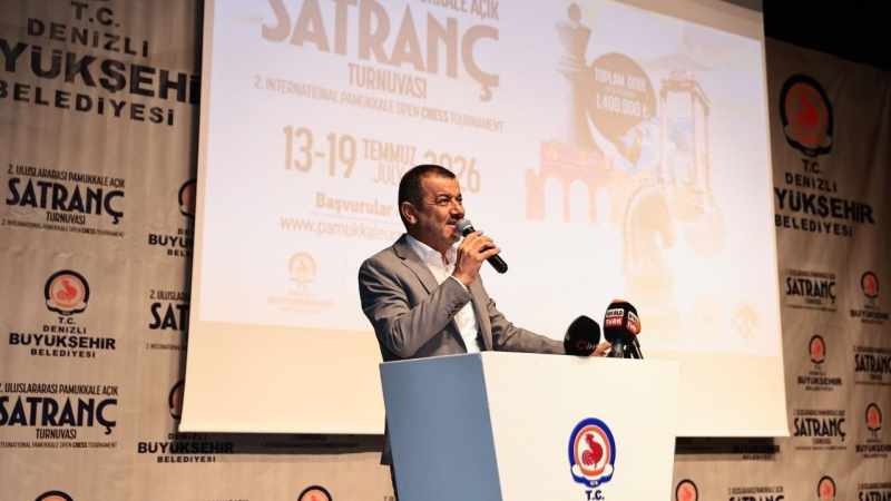 2. Uluslararası Pamukkale Satranç Turnuvası Faaliyete Geçti
