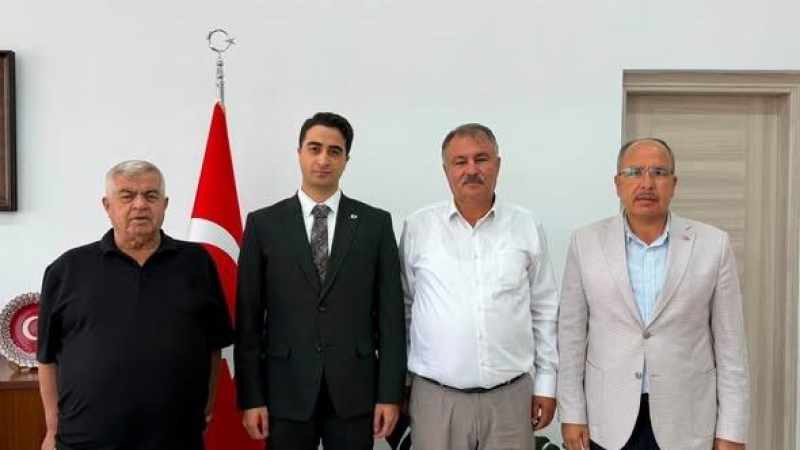 Başkan Pütün, Yeni Kaymakam Haydari'yi Ziyaret Ederek Başarılar Diledi
