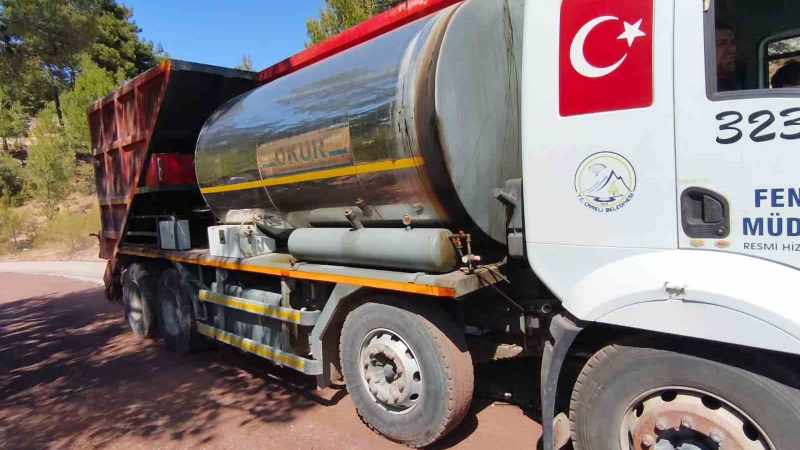 Çameli'nde 2026 Asfalt Çalışmaları Kolak Mahallesi ile Başladı
