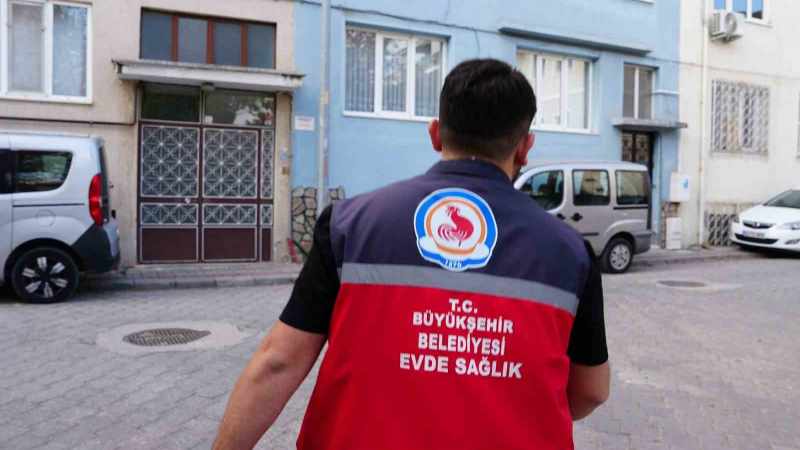 Denizli Büyükşehir'in Evde Sağlık Hizmetleri Yükselişini Sürdürüyor