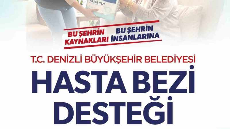 Denizli Büyükşehir, Zor Günlerde Ailelerin Yanında Destek Oluyor