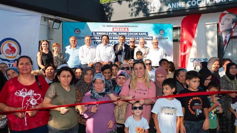 Denizli'de Yeni Bir Sosyal Dayanışma Merkezi: Meska Sosyal Tesisi Açılış Töreni Gerçekleşti
