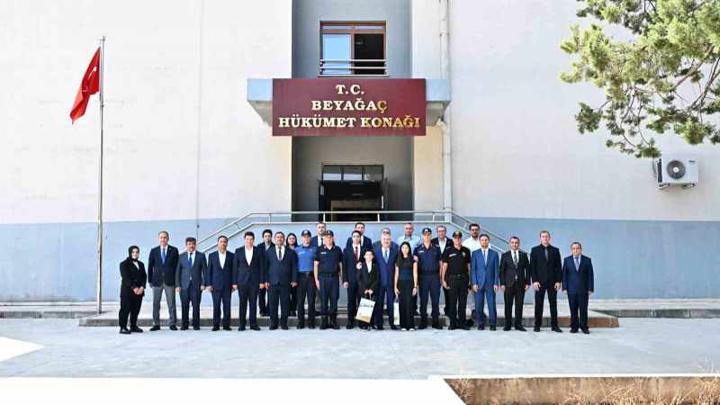 Denizli Valisi Yavuz Selim Köşger, Beyağaç'ta İncelemelerde Bulundu