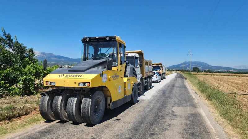 Kızılcabölük-Altınova Yolu Yenilendi, Trafiğe Açıldı!