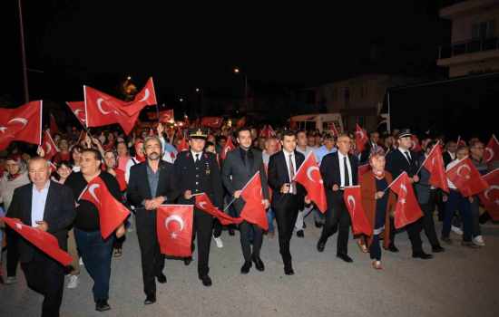 Çameli'de 15 Temmuz Şehitleri Anıldı